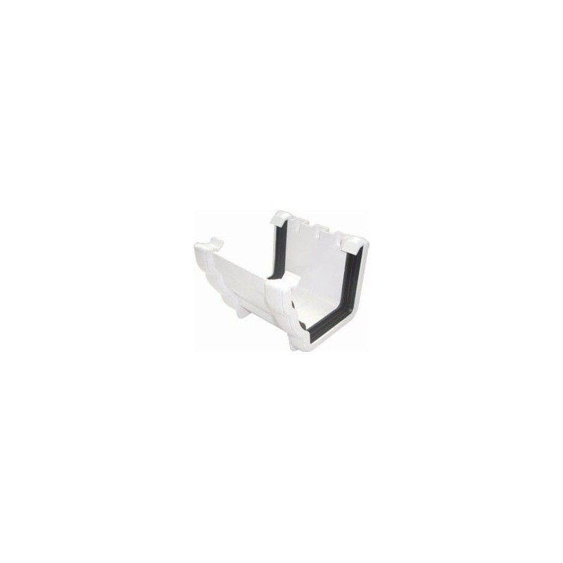 FloPlast Ogee Gutter Union Bracket - 110mm x 80mm White