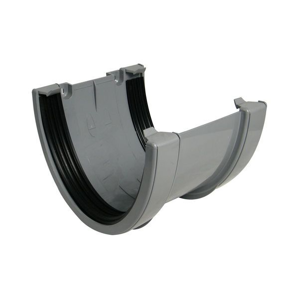 FloPlast Industrial/ Xtraflo Gutter Union Bracket - 170mm Grey