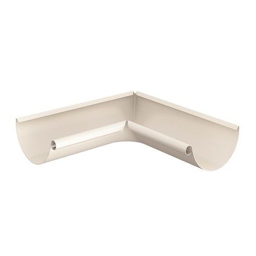 Lindab Steel Gutter Internal Angle 90 - 125mm Antique White