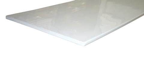 150mm White Soffit Board - 10mm x 5mtr White