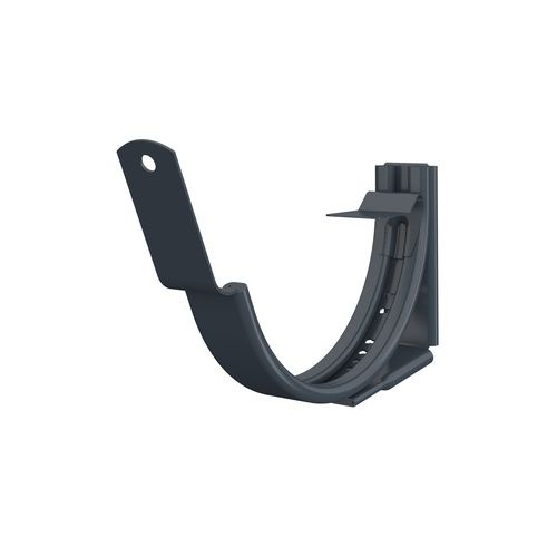 Lindab Steel Gutter Adjustable Fascia Bracket - 100mm Graphite