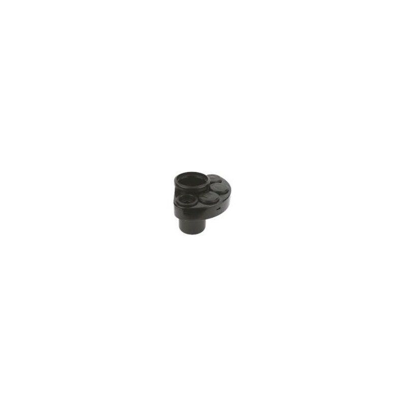 FloPlast Ring Seal Soil Manifold - 110mm Black