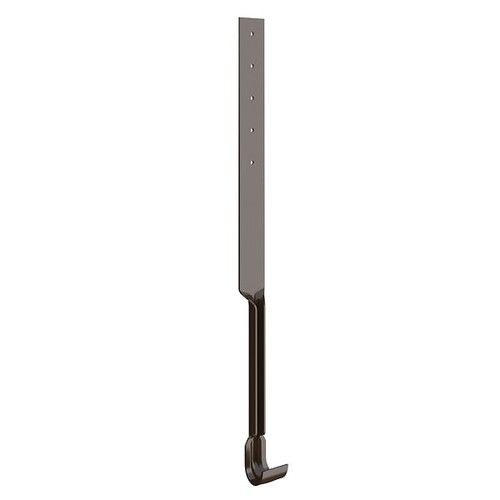 Lindab Steel Gutter Stay Strap - Brown
