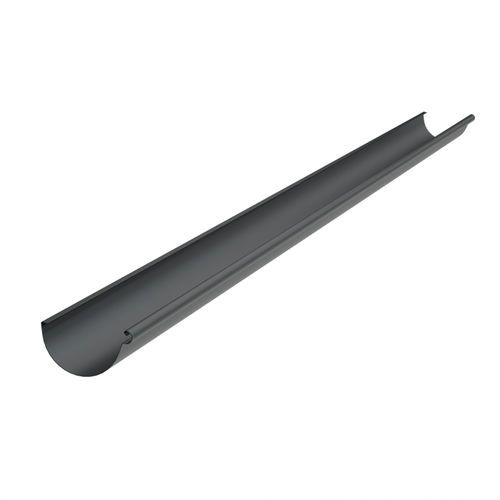 Galeco Steel Gutter Small Shed Pack Apex Style Roof - 6x4 to 10x8 Black
