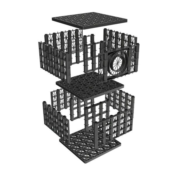 Rainsmart 65 Tonne Soakaway Crate Set Flat-Packed - 20 Cubic Metre Kit