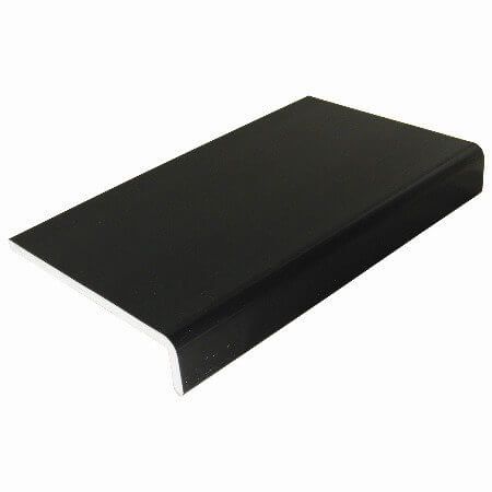 150mm Black Ash Woodgrain Fascia Capping Board - 9mm x 5mtr - Pack of 2