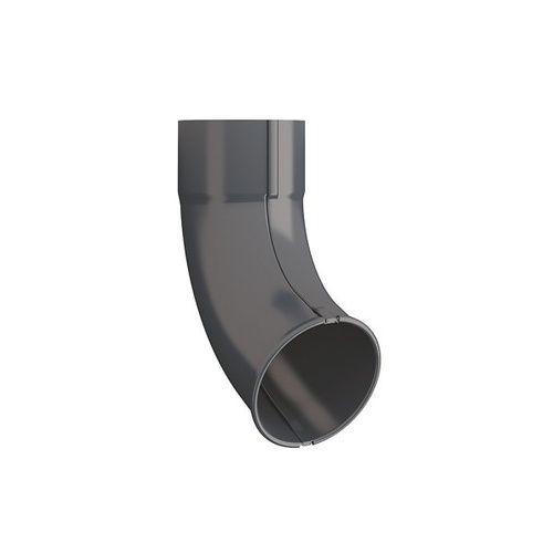 Lindab Steel Downpipe Shoe - 100mm Graphite