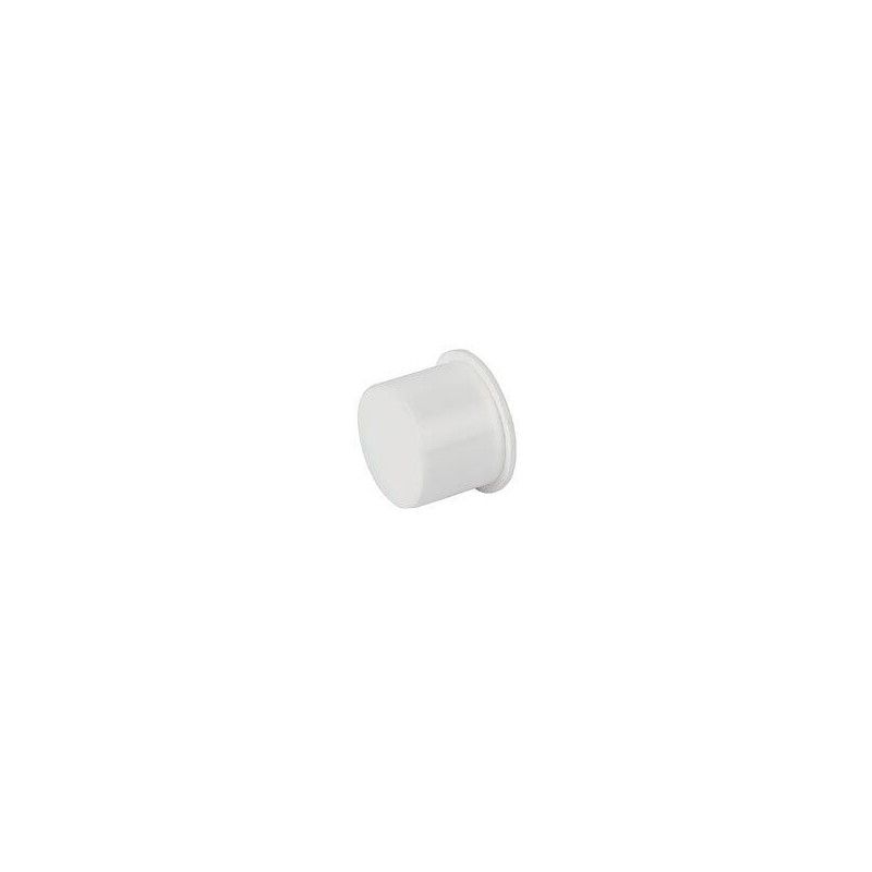 FloPlast Push Fit Waste Socket Plug - 32mm White