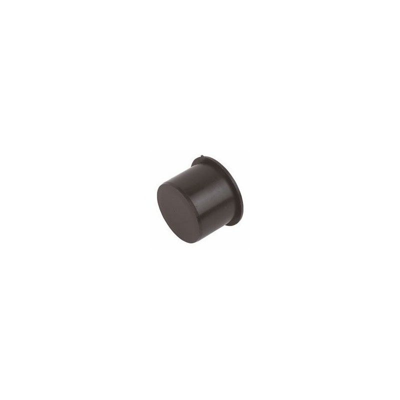 FloPlast Push Fit Waste Socket Plug - 32mm Black