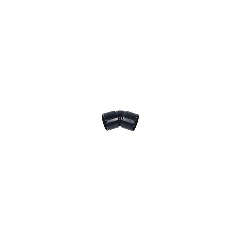 FloPlast Solvent Weld Waste Bend - 135 Degree x 40mm Black