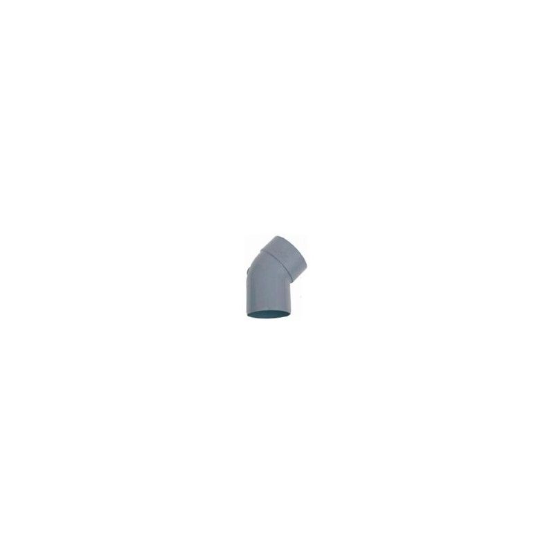 FloPlast Solvent Weld Waste Bend Swivel - 135 Degree x 32mm Grey