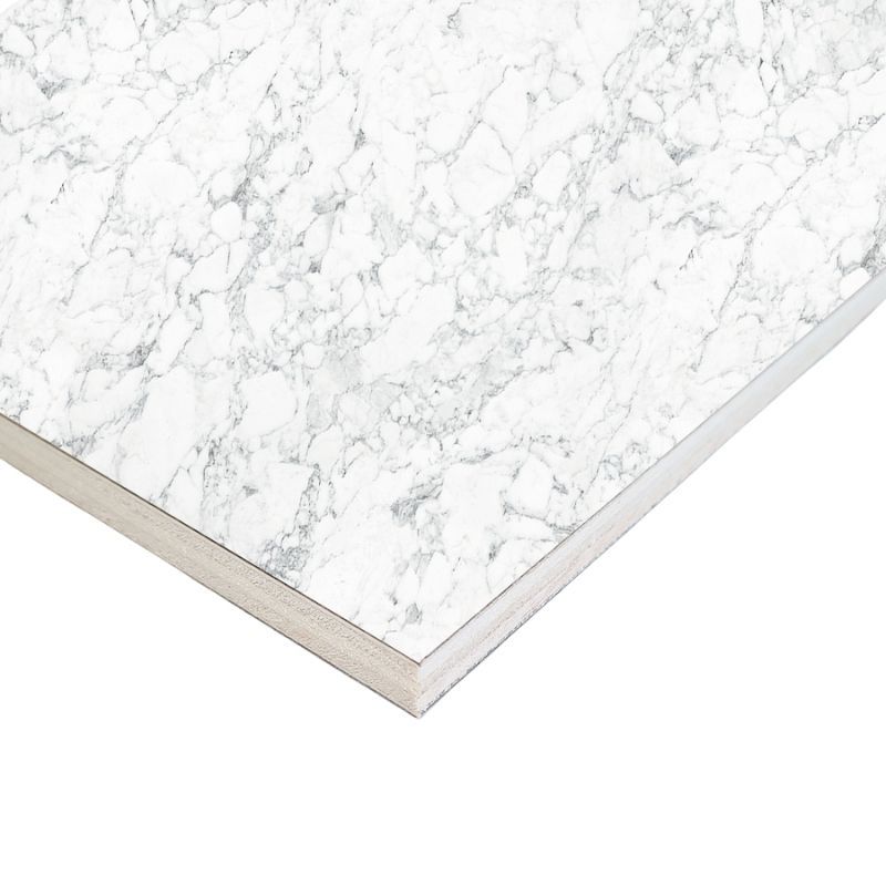 Laminate Wall Panel Tongue & Groove - 585mm x 2420mm x 11mm White Marble