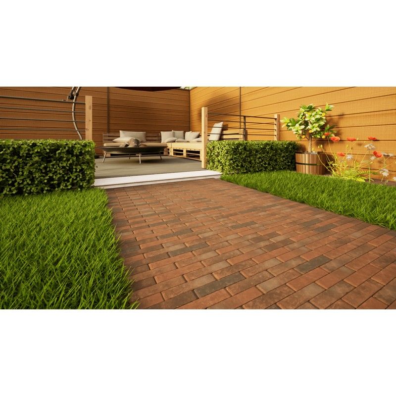 Clay Paving - 200mm x 48mm x 58mm Winton