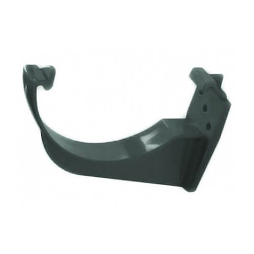 FloPlast Half Round Gutter Fascia Bracket - 112mm Anthracite Grey
