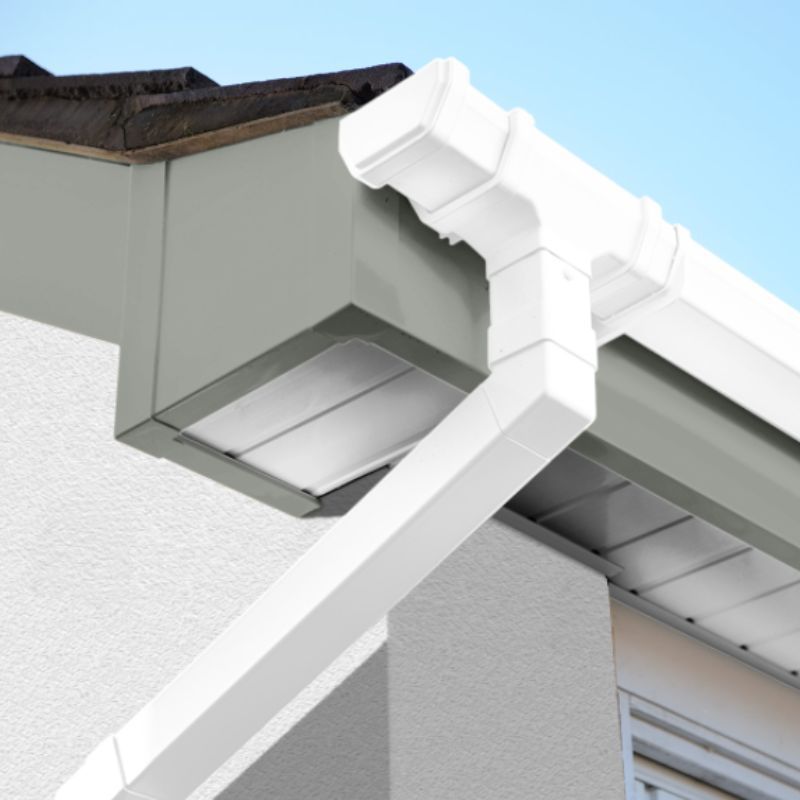 250mm Agate Grey Woodgrain Fascia Board - 18mm x 5mtr