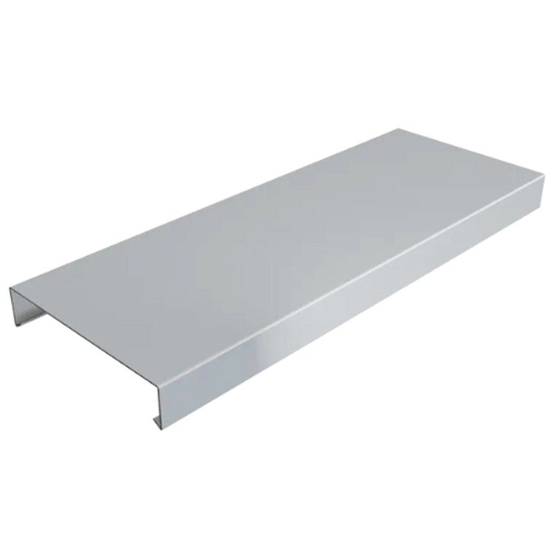 Aluminium Coping for 301-350mm Wall - 410mm x 3mtr Painted