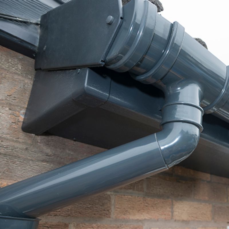 300mm Anthracite Grey Smooth Fascia Board - 18mm x 5mtr