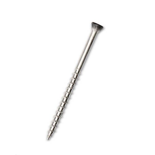 Composite Decking/Cladding Colour Coded Screw - 63mm Argent - Pack of 50