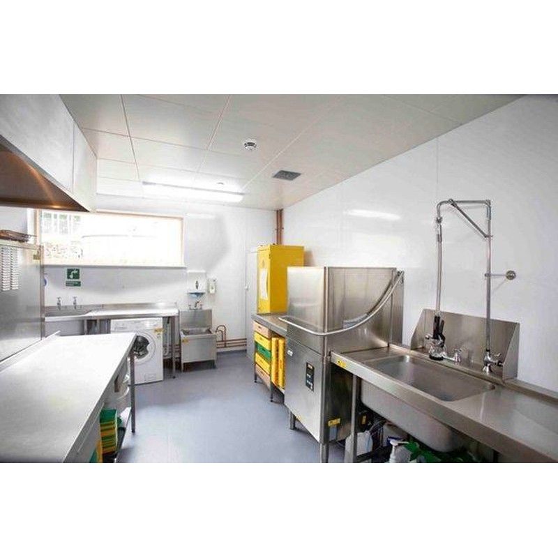Rigid/ Solid PVC Hygiene Cladding Sheet - 1220mm x 3050mm x 2.5mm (10' x 4') White