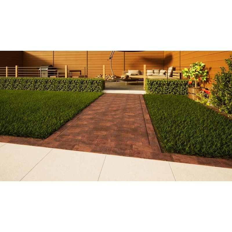 Clay Paving - 210mm x 100mm x 50mm Dorset Antique