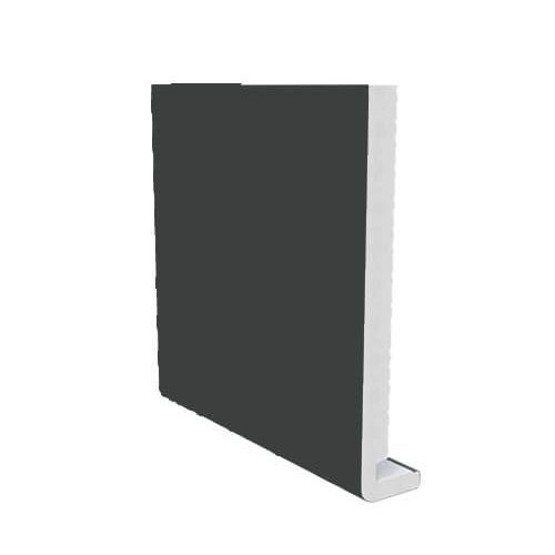 200mm Dark Grey Smooth Fascia Board - 18mm x 5mtr - Pack of 2