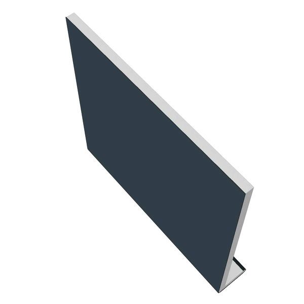 225mm Anthracite Grey Smooth Fascia Capping Board - 10mm x 5mtr