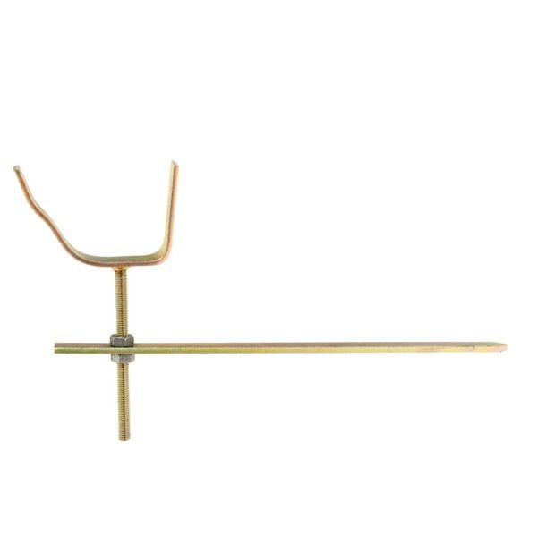 Cast Iron Moulded Ogee Gutter Rise & Fall Bracket - 125mm Galvanised