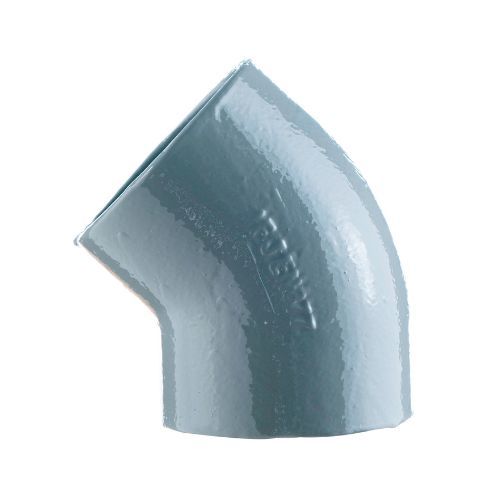 Halifax Cast Iron Drainage Short Radius Bend - 45 Degree x 150mm
