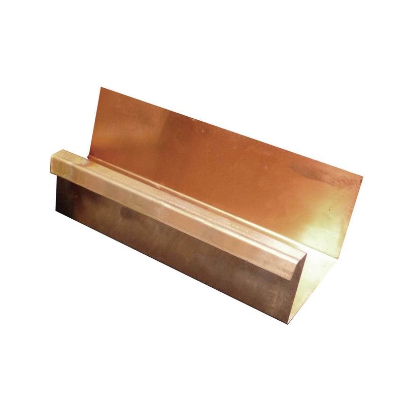 Copper Large Box Gutter - 115mm x 2.4mtr Length