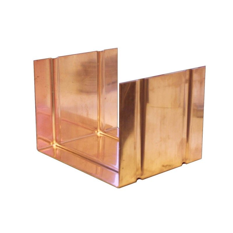 Copper Large Box Gutter Joint - 115mm