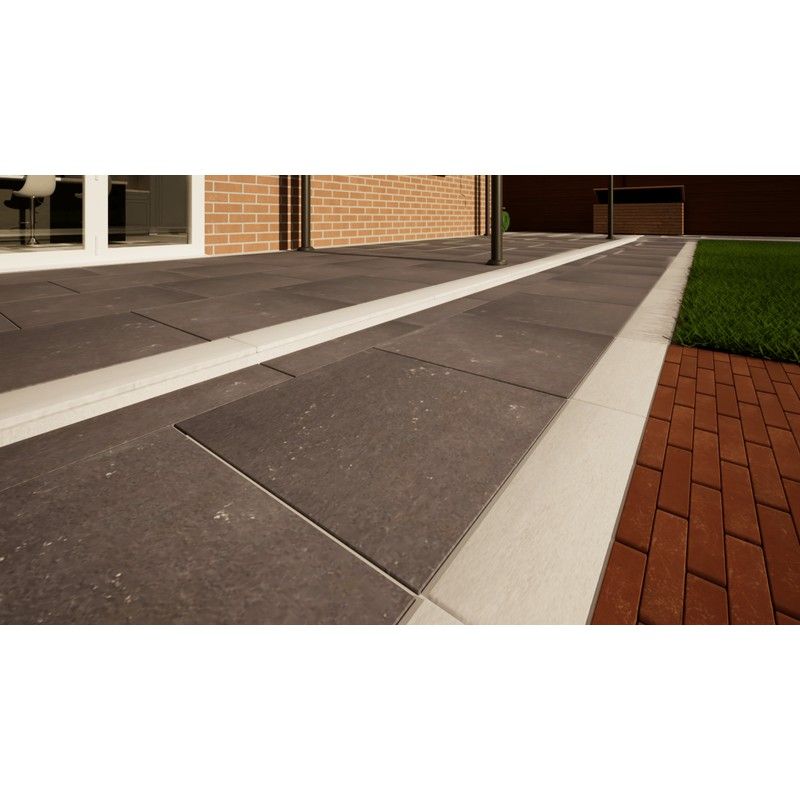Limestone Paving - 900mm x 600mm x 25mm Midnight Black