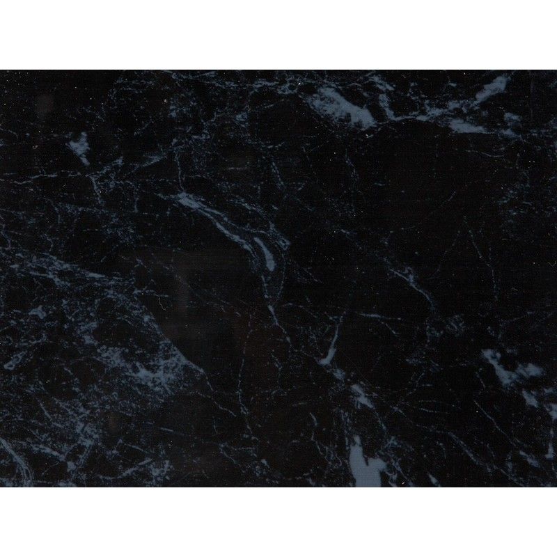 Bathroom Wall Panel - 1000mm x 2400mm x 10mm Black Marble