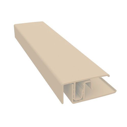 Foresta Wood Effect Cladding Two-Part Lacquered Aluminium Edge Trim - 3mtr For Sheffield Oak
