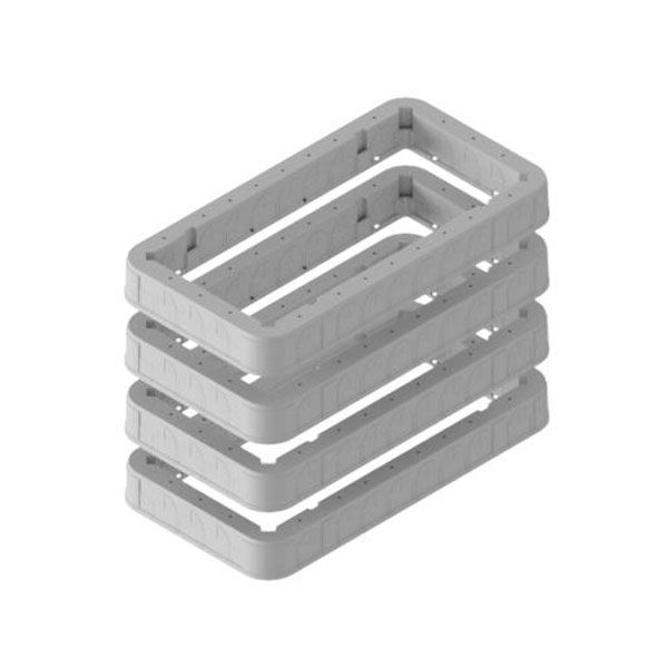 Quadbox Duct Access Chamber Section - 915mm x 445mm x 150mm