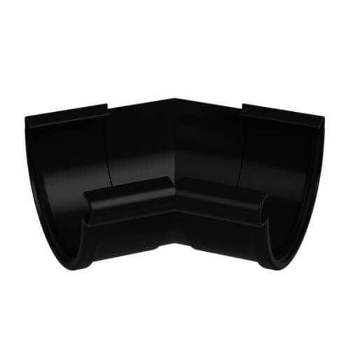Galeco Industrial Gutter Internal Angle - 135 Degree x 150mm Black