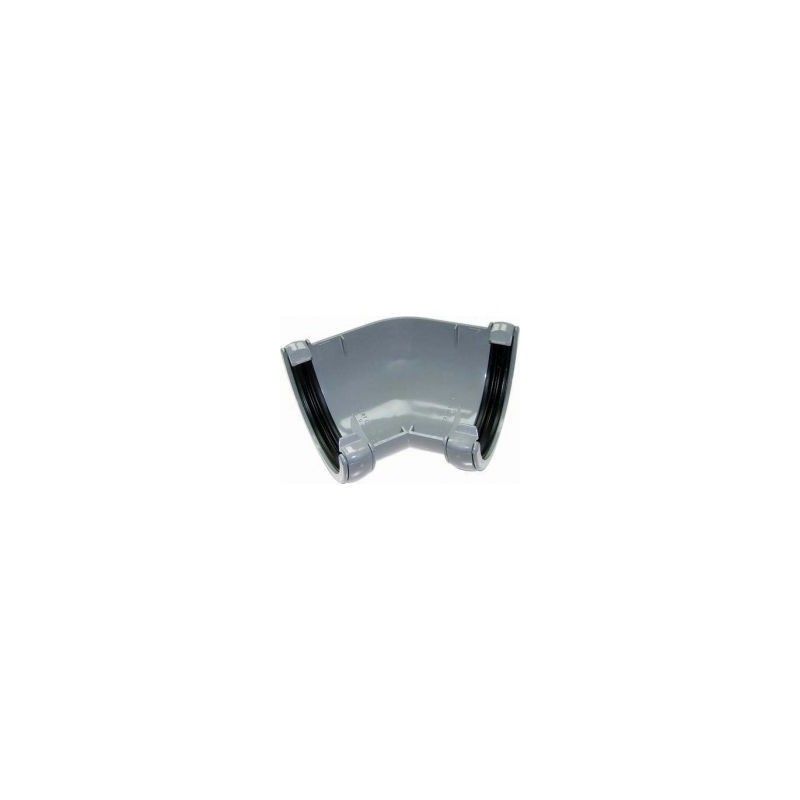 FloPlast Mini Gutter Angle - 135 Degree x 76mm Grey