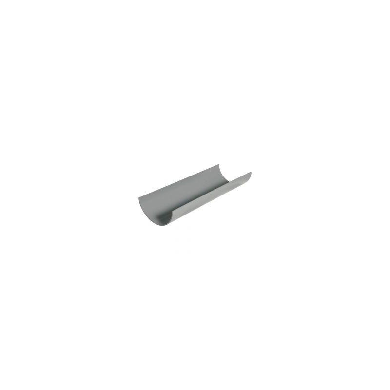 FloPlast Mini Gutter - 76mm x 2mtr Grey