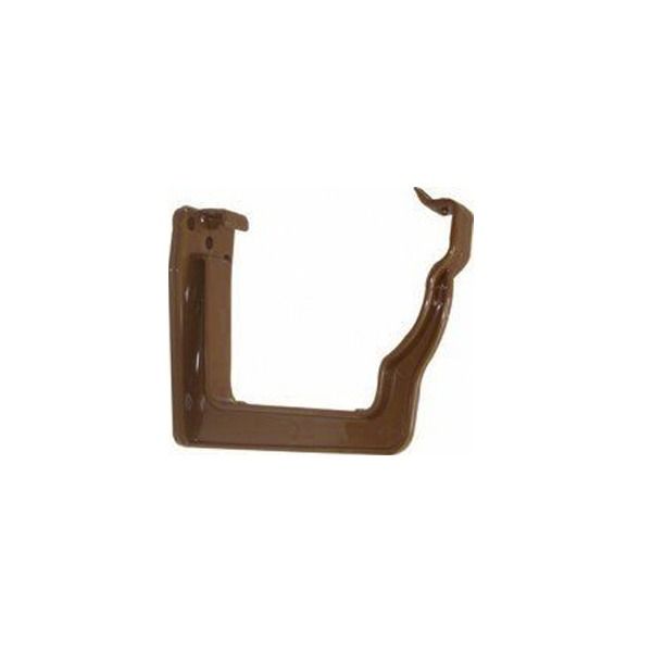 FloPlast Ogee Gutter Fascia Bracket - 110mm x 80mm Brown