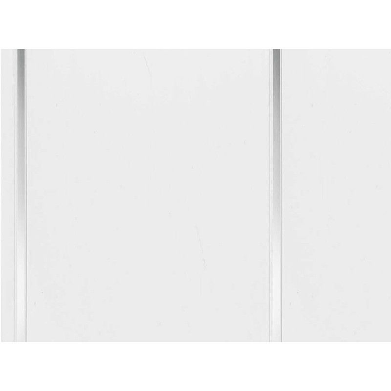 Internal Wall Panel - 250mm x 4000mm x 8.5mm White Chrome - Pack of 4