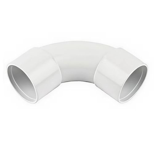 FloPlast Solvent Weld Waste Bend Swept - 92.5 Degree x 40mm White