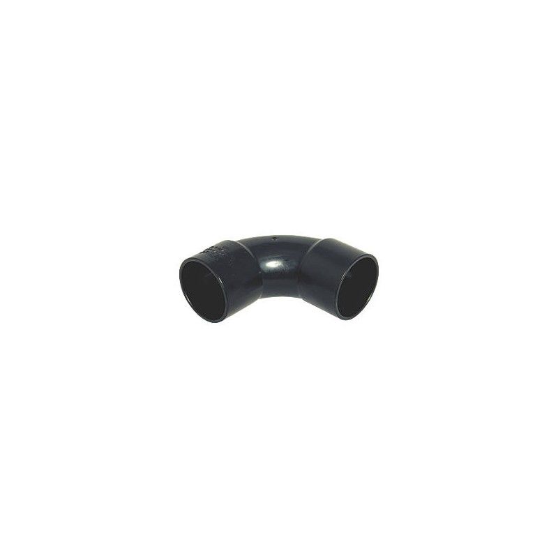FloPlast Solvent Weld Waste Bend Swept - 92.5 Degree x 50mm Black