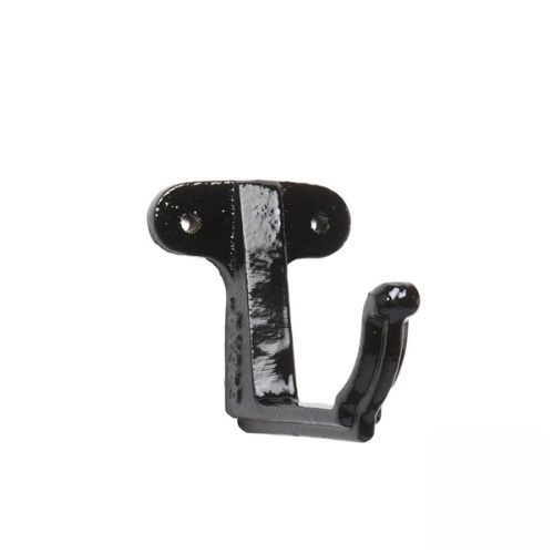 Cast Iron Moulded Ogee Gutter Fascia Bracket - 100mm Black