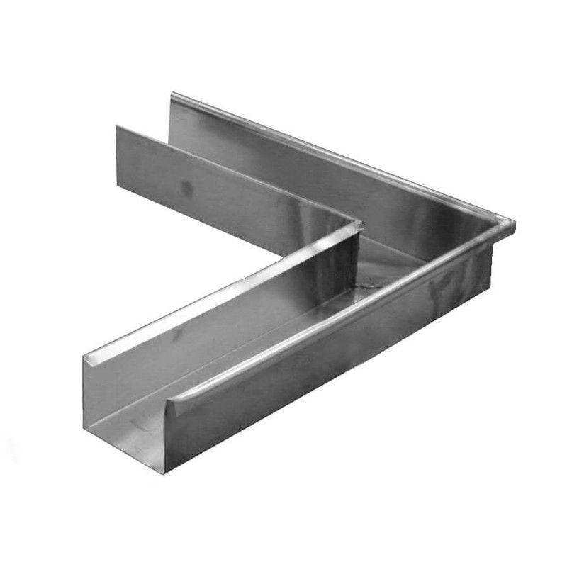 Zinc Large Box Gutter External Corner - 135 Degree x 115mm