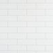 Bathroom Wall Panel - 1000mm x 2400mm x 10mm Grout Line White London Tile