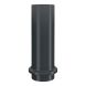 Lindab Aluminium Drain Shoe - 87mm Anthracite Grey