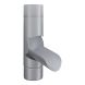 Lindab Aluminium Adjustable Diverter - 100mm Silver Metallic