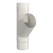 Lindab Aluminium Pipe Branch - 87mm White