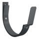 Lindab Aluminium Gutter 70mm Flex-Fit Fascia Bracket - 150mm Anthracite Grey