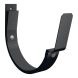 Lindab Aluminium Gutter 70mm Flex-Fit Fascia Bracket - 150mm Black