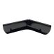 Lindab Aluminium Gutter Internal Angle 90 - 125mm Black